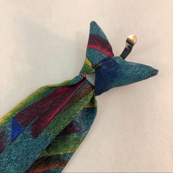 Boys Clip-On  Multicolor Neck Ties (set of 2) - Picture 8 of 11